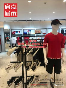 销售业绩好与坏 以纯服装货架 zara橱窗展示架 步森陈列架